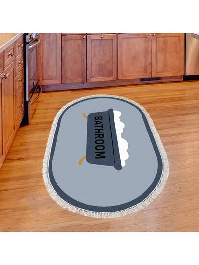 MADE IN TURKEY Pearl Digital Non Slip Printed Turkish Vloerkleed AL4016 Zachte Touch, Washable Tapijt Felt Backing Moderne ative Vloer Mat, Living Room, Bedroom, Bathroom, Hallway Or Entryway Available In Many Sizes Quick Drying, Highly Absorbent, Soft, Com Tafel Both Indoor Outdoor view 4