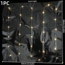 1set/3set LED Lights Flower Bouquet Wrapping Paper, Shiny Floral Bouquet Packing Film, DIY Flower Bouquet Craft Supplies, Wedding & Birthday Gift, 23.6X23.6 Inch (1pc ) - Multicolor - View 11