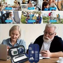 1pc Insulin Ice Pack, Insulin Cooling Bag, Dedicated Small Ice Pack, Reusable Cooling Ice Bag, Gel Ice Pack, Suitable For Diabetes Insulin Cooling And Insulation Bag, Portable Insulin Ice Bag, Applicable For Outdoor Camping And Travel, Fitness Training, Used For Diabetes Insulin Cooling And Insulation Bag, Can Be Used For Cold Compress