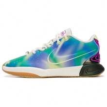 Nike 青少年篮球鞋 Air Zoom 缓震户外运动鞋透气舒适训练鞋耐穿室内时尚休闲鞋 FN4305-900