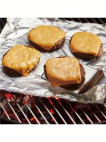 1 rollo de papel de aluminio amigable, clásico y duradero, de 12 pulgadas de ancho, con papel de embalaje de papel de aluminio para barbacoa y rollo de papel de aluminio de alta calidad, adecuado para el envasado y almacenamiento de alimentos