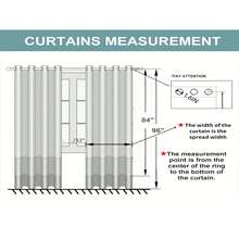 White Waterproof Transparent Outdoor Curtains - 2 Pieces Of Grommet Indoor Voile Sheer Curtains, Suitable For Living Room, Bedroom, Porch, Canopy, Cottage, Front Porch, Gazebo, Trellis, Backyard (54 X 84 Inches 54 X 84 Inches) - 白色 - 查看 3