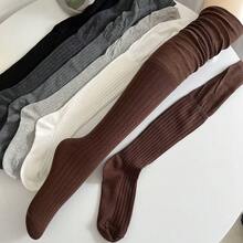 1/2/3 أزواج جوارب طويلة للنساء تصل إلى الركبة، جوارب رفيعة طويلة للربيع والصيف والخريف، مناسبة للنساء الحوامل، مانعة للانزلاق، جوارب طويلة لتناسب الأحذية الطويلة وتنانير JK، بطراز Y2K