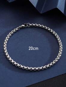 1 st armband i rostfritt stål, minimalistisk och trendig present till män - Multifärgad - Visa 7