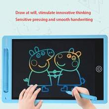 1 pieza/2 piezas/5 piezas Tableta de dibujo a color LCD, Tableta de escritura LCD, Regreso a la escuela Escritura y dibujo Tableta de aprendizaje, Libera la creatividad de los niños, Equipada con lápiz stylus, Pizarra electrónica educativa Montessori, Herramienta de dibujo de pizarra mágica de aprendizaje, Pizarra de dibujo a color borrable, Bloqueo o borrado de un solo toque Tableta de escritura inteligente reutilizable y sin polvo ni tinta