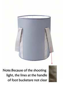 Foldable Portable Foot Bath Bucket, Two Sizes Of Insulated Foot Bath Tray, Perfect For Home Spa, Travel Camping Washbasin, Outdoor Travel Foot Bath Bucket, Store Body Care Travel, Suitable For Sports, Outdoor, And Home