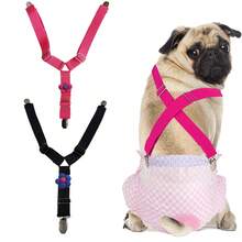 Soft Dog Diaper Suspender, Dog Diaper Harness, Dog Sanitary Menstrual Diaper Pants For Male And Female Dogs, Pet Belly Band Fixator