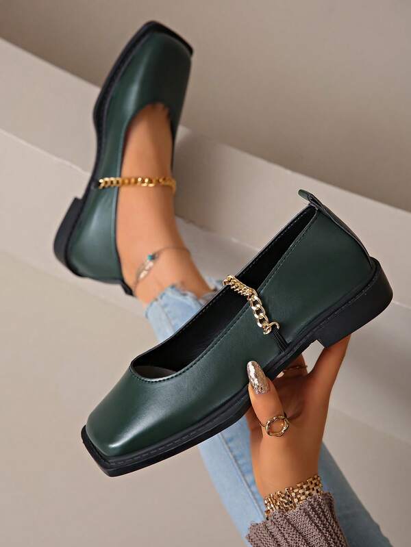 Damen Mode High Heels - Quadratische Zehenform, Plateauabsatz, Beige & Gold Kunstleder, Gummisohle, bequem für den Alltag Damen Mode Flache Sandalen | Gummisohle Slip-On Quadratische Zehenform Sandalen - Sommer geschlossene Zehe Flache Sandalen mit Glitzer Obermaterial, bequeme Gummisohle und Knöchelriemen - vielseitig für Lässig und formelle Anlässe, modisch und rutschfest