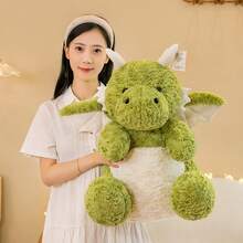 1pc Little Flying Dragon Toy, Sitting Dinosaur Doll, Soft Sleeping Pillow Doll, Dinosaur,Teddy,Birthday, Christmas, Valentine's Day Gifts