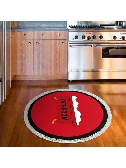 MADE IN TURKEY Pearl Digital Non Slip Printed Turkish Vloerkleed AL4016 Zachte Touch, Washable Tapijt Felt Backing Moderne ative Vloer Mat, Living Room, Bedroom, Bathroom, Hallway Or Entryway Available In Many Sizes Quick Drying, Highly Absorbent, Soft, Com Tafel Both Indoor Outdoor view 4