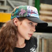 - Gorra de bisbol de malla para hombre o mujer - Talla Única + Playa Isla - Ver 7