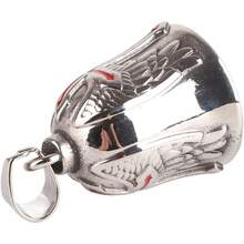 BAFOVY Campana de Ciclismo de Buena Suerte de Acero Inoxidable para Motocicletas, Bicicletas, Camiones, Mano de Obra Exquisita, Fácil de Transportar - 1 - Ver 4