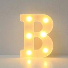 LED Letter Lights, Battery Powered Alphabet Lamps For Bedroom, Birthday Party, Wedding, Home Christmas Decor, Dining Table Decoration, Halloween Gift Hanging Decor