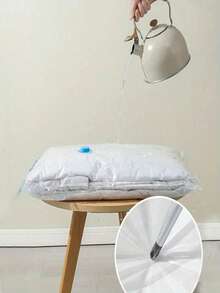 10/9/5/1真空收纳袋 旅行压缩袋 透明压缩袋 夏季衣物收纳袋 PVC防水收纳袋 防虫防霉收纳袋 - 彩色 - 查看 8