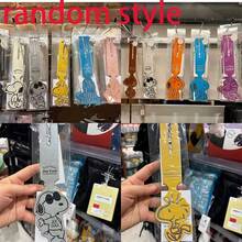 SNOOPY 1 件史努比儿童行李牌动漫人物可爱创意旅行登机牌行李牌吊牌标志装饰礼物圣诞袜填充物、圣诞礼物、圣诞节、圣诞装饰（款式随机） - 彩色 - 查看 9