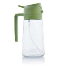 1 件自动开/关烹饪调味瓶、二合一喷油瓶、完美油量控制、防尘调味油瓶、酱油瓶、防漏大调味罐、耐高温玻璃油瓶、野餐露营烧烤用品、厨房用具 - 彩色 - 查看 11