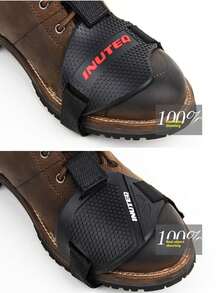 Plantilla INOTEQ, Cubierta de zapato para montar, Adecuada para cambio de marcha de motocicleta, Protección de freno para montar, Todo terreno, Carreras de carretera, Deportes, Fitness
