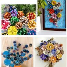 50/30/10 piezas Piñas artificiales, prácticas mini piñas decorativas para fiestas de otoño/invierno, piñas falsas realistas para coronas de Navidad, decoración del hogar, decoración rústica de piñas - Tamaños grandes, medianos y mini, adecuados para mesas, árboles, decoración del hogar, manualidades de Navidad, decoración de dormitorio de otoño, decoración del hogar con plantas falsas, decoración de habitaciones navideñas