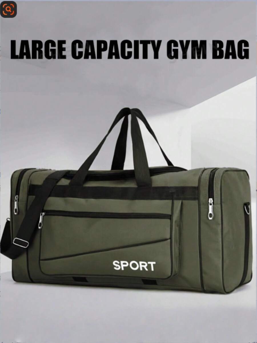 1 Stück 2025 beliebte faltbare tragbare Reisetasche, Sport- und Fitnesstasche, große Kapazität tragbare Gepäcktasche für Damen und Herren, Schultertasche Großhandel