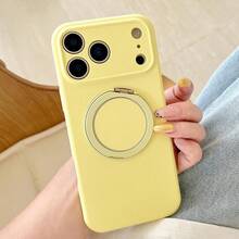 【よく売れる】ラバーシェイプのテクスチャー、汚れに強い【液体】for A pple 17 Pro Max用マグネットサポートMagsafeフォンケース、精密穴付きドーパミンカラースキーム、高級パターン磁気カードホルダー、グリップトークフォンケースセット、グリップ付き磁気フォン、フォックスフォングリップトーク、携帯電話ケース、便利なカバー - ピンク - チェックする 10