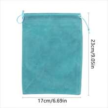 Accesorios de aparejos de pesca, bolsa de almacenamiento de ruedas, bolsa de carretes de pesca, bolsa protectora de carrete con cordón portátil - A-Medio - Ver 4