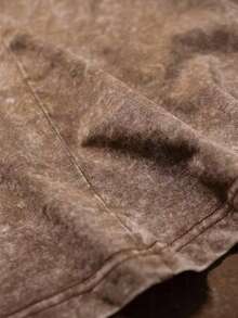 Vintage Vintage Style, Tito's Vodka Enthusiast, Leopard Print Elements, SHOW ME YOU TITOS Humorous Text Memes, Washed Double-Sided Printed Vintage T-Shirt..…. Retro Loose T-Shirt, Men's Casual Style T-Shirt, Machine Washable And Washable Old T-Shirt; Cool Design Pattern T-Shirt, Durable And Comfortable Fabric, Street Fashion Sense, A Must-Have For Street Style Enthusiasts, Top-Level Sportswear, Suitable For Daily Commuting, Dating, Leisure Matching, Suitable For Holiday Gift Giving, The First Choice For Gift Giving. - Cà phê nâu - Xem 4