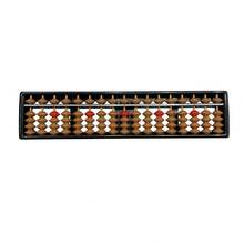 1pc-138-7 Brown Red Fixed,12cm Long,4 Digit Rods Standard Abacus Soroban, Chinese Japanese Calculator Counting Tool Compatible