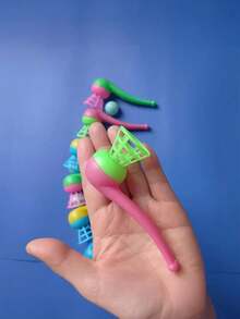 3/12/20/100pcs Funny Levitating Ball Toys, Party Toys, Party Favor Bag Fillers, Party Whistles, Party Games, Suitable For Children, Teens And Adults, Kids Games, Girls Toys, Boys Toys, Educational Games, Children's Toys, Boys Games, Girls Games, Stress Relief Toys, Children's Party Favors, Party Gifts, Gift Bag Fillers And Classroom Rewards, Montessori Toys, Birthday Gifts, Birthday Party Favors, Office Stress Relief Toys, Fun Gifts - Multicolor - View 5