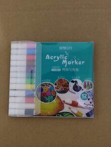 80 Color Large Capacity Acrylic Marker With Soft Tip, Suitable For Beginners To Draw,Birthday Presents For Friends, School Drawings, Back To School,Christmas Gifts,School Supplies,Art Supplies,Stationery - Multicolor - View 10