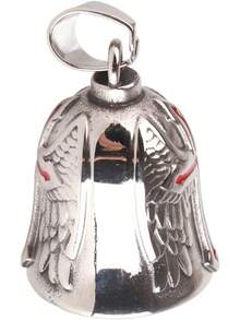 BAFOVY Campana de Ciclismo de Buena Suerte de Acero Inoxidable para Motocicletas, Bicicletas, Camiones, Mano de Obra Exquisita, Fácil de Transportar - 1 - Ver 10