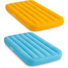 66803EP Cozy Kidz Airbed: Fiber - Tech - Superficie Suave Aterciopelada - Bolsa de Transporte incluida - El Color Puede Variar - 34.5x 62x Pulgadas - Cama hinchable - Ver 9