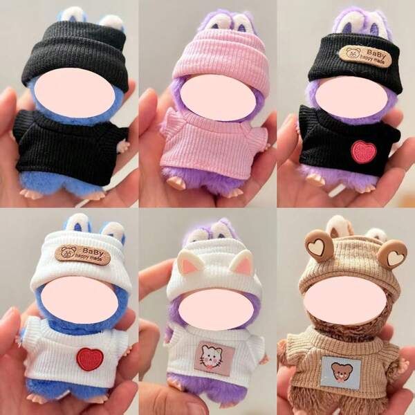 4.0 Mini Version Casual Outfit Sweater Clothes For LABUBU Doll (Doll Not Included)