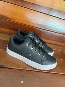 Women's Heart-Shaped Tennis Shoes - Comfortable - Immediate Shipping - màu đen - Xem 3