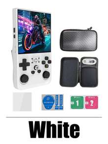 1 Máy chơi game cầm tay mới có màn hình HD 4.0 inch, tích hợp 18000 trò chơi cổ điển hoài cổ, 26 GBA/FC, trình giả lập Arcade cổ điển, cần điều khiển kép, máy chơi game cầm tay PSP mã nguồn mở hỗ trợ chế độ chơi hai người, món quà hoàn hảo cho kỳ nghỉ lễ. - Nhiều màu - Xem 17