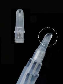 Bút xoắn rỗng 3ML có đầu cọ & bút xoắn trong suốt, bút sơn móng tay rỗng có đầu cọ, hộp đựng son bóng mỹ phẩm, ống bôi dung dịch dưỡng mi, được trang bị 4 đầu cọ khác nhau để lựa chọn, đáp ứng nhiều nhu cầu khác nhau của bạn. - Nhiều màu - Xem 11