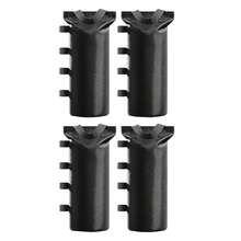 4 bolsas de peso negro resistentes con correas seguras, sacos de para sombrillas al aire libre, bolsas de peso portátiles para carpa, sacos de para patas de carpa, adecuados para carpa, cenador y pérgola de exterior