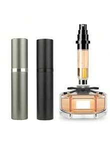 1pc Perfume Bottle Refillable Atomizer Perfume Atomiser, Pocket Perfume Dispenser, Scent Pump Case, Leakproof Portable Perfume Sprayer For Women And Men Travel, Gym, Purse Essential - Multicolor - View 3