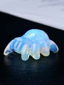 Exquisite Natural Crystal Carving Spider Unique Design, Healing Crystal, Stones Containing Energy, Energy Healing Meditation Stone, Perfect For Home Decor & Gift Giving, For Pocket Decoration, For Holiday Gift, From The Brand CUPIDCRYSTAL - Spider - View 11
