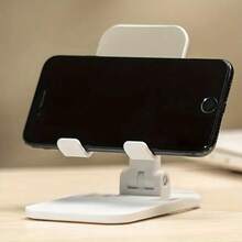 Phone Stand Desktop Slouchy Tablet Holder Foldable Phone Stand Height Adjustable Telescopic Bed Foldable Phone Holder - White - View 7