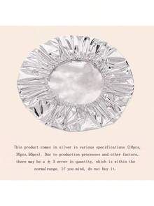 50pcs Reusable Aluminum Foil Food Warmers, Suitable For Kitchen And Dining Table - Keeps Food Warm, Ideal For Picnics, Camping And Home Use, Camping Food Warmer | Reusable Food Wraps - Multicolor - View 5