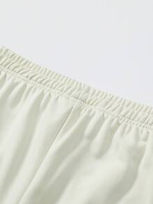 2 件套男士休闲直筒裤，宽松简约百搭运动裤，春秋 - 彩色 - 查看 7