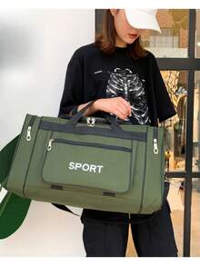 1 Stück 2025 beliebte faltbare tragbare Reisetasche, Sport- und Fitnesstasche, große Kapazität tragbare Gepäcktasche für Damen und Herren, Schultertasche Großhandel