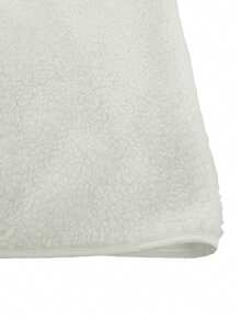 Women's Loose Elegant Casual Slouchy Stand Collar Sweatshirt Top, Autumn/Winter - Beige - View 7