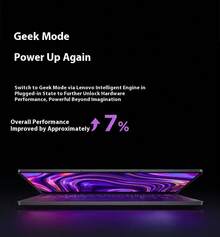 Lenovo 联想小新Pro 14 2025笔记本电脑，可选第十三代酷睿i7高性能，适合商务、办公、大学生、游戏、设计、轻薄，N155A，R7-H255 32GB 1TB SSD，防眩光护眼屏，官方正品，10000+买家推荐 - 灰色 - 查看 6