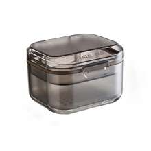 1 件牙齿保持器盒、假牙清洁盒、便携式多层隐形牙套储存容器 - 彩色 - 查看 8