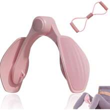 Entrenador de Cadera Kegel Multifuncional, Ejercitador de Suelo Pélvico y Muslos Internos para Levantamiento de Nalgas, Rehabilitación Posparto y Adelgazamiento + Bandas de Resistencia - 1 - Ver 1