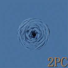 1/2pcs T-Shirt Yarn, Large 300g ± 20g T-Shirt Yarn Roll - 2cm Wide, Woven Fabric Knitted Yarn, Soft & Versatile For DIY Crafts, Used For Crocheting And Knitting Bags, Cushions, Dolls, Blankets, Slippers, Handicraft Crochet Projects, Available In Multiple Colors, Multicolor Yarn | Polyester Yarn | Acrylic Yarn | Crochet Yarn | Crafting Yarn | Vibrant Yarn Balls | Versatile Crafting Material, Knitting Accessories And Supplies