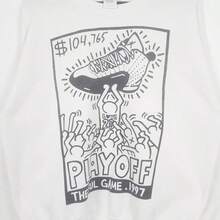 Vintage Keith Haring Play Off The Full Game Sweatshirt - 白色 - 查看 2