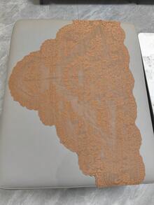 128 cm * 65 cm / 1 peça de acabamento em renda marrom feito à mão, suprimentos de artesanato faça você mesmo para roupas, chapéus, sofás, abajures, toalhas de mesa, bainhas de vestidos, acessórios de vestuário