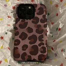 Leopard Pattern Film Phone Case For IPhone 17 Air/16/15/14/13/12 Pro Max 14 15 16 17 Plus 11/X/Xsmax/Xr/7/8/Se Thickened Double-Layer 2-In-1 Drop-Proof Protective Case For Samsung S21 S22 S23 S24 S25 PLUS/ULTRA/FE/EDGE A71 A56 A55 A54 A53 A52 A36 A34 A06 A13 A14 A15 A16 A23 A25 A26 Anti-Yellowing And Bright Colors - 圖案3 - 查看 5